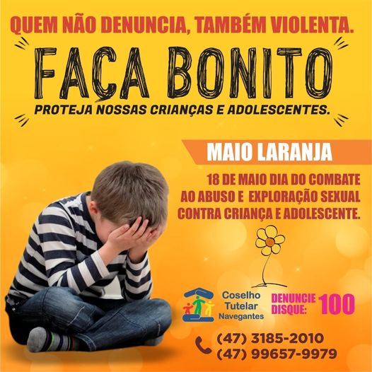 Conselho Tutelar adere à Campanha Nacional do Maio Laranja SC Mais