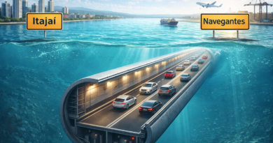 Túnel subaquático Itajaí–Navegantes fica mais próximo de sair do papel