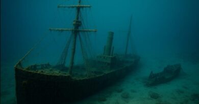 Convênio marca início da retirada de navio naufragado entre Itajaí e Navegantes após mais de 130 anos