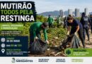Mutirão na restinga de Navegantes mobiliza moradores e forças de segurança