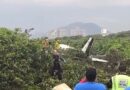 Avião de pequeno porte cai em Navegantes e deixa duas vítimas em estado grave