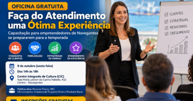 Navegantes oferece oficina gratuita para empreendedores se prepararem para a temporada